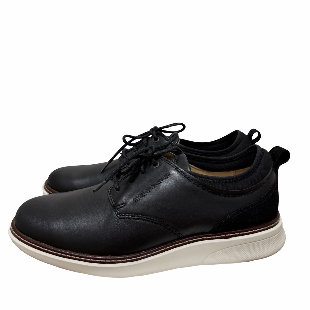 Samuel Hubbard Rafael Hybrid Leather Lace Up Shoes Mens US 10 Black Casual